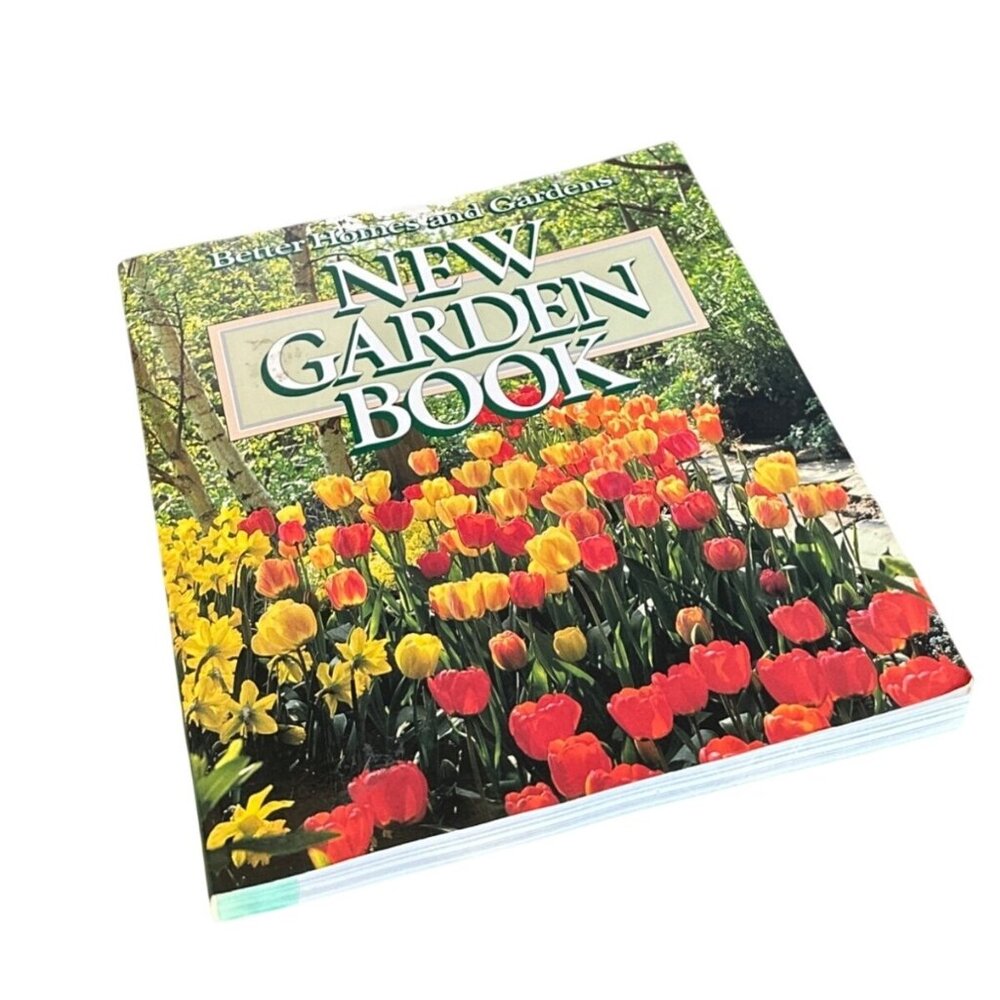 VTG New Garden Book By Better Homes & Gardens Books Paperback Book Floral